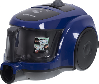 Пылесос Samsung VCC4520S36/XEV 1600Вт синий/черный - купить недорого с доставкой в интернет-магазине