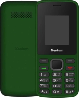 Мобильный телефон Xenium X175 зеленый моноблок 1.77" 128x160 Nucleus GSM900/1800 MP3 - купить недорого с доставкой в интернет-магазине