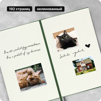 Блокнот Moleskine CLASSIC QP012K15 Pocket 90x140мм 192стр. нелинованный твердая обложка зеленый - купить недорого с доставкой в интернет-магазине