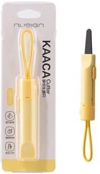 Нож канцелярский для резки Deli NS066 Nusign выдвижное лезвие фиксатор - купить недорого с доставкой в интернет-магазине