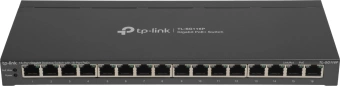 Коммутатор TP-Link TL-SG116P (L2) 16x1Гбит/с 16PoE+ 120W неуправляемый - купить недорого с доставкой в интернет-магазине