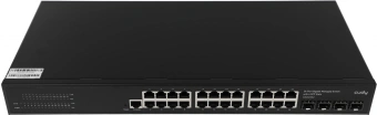 Коммутатор Cudy GS2024S2 (L2) 24x1Гбит/с 4SFP управляемый - купить недорого с доставкой в интернет-магазине