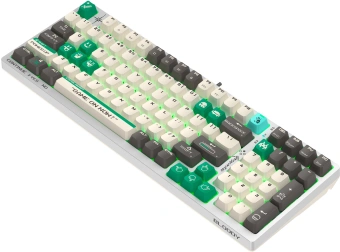 Клавиатура A4Tech Bloody S98 Pixels Green механическая белый/бежевый USB for gamer LED (S98) - купить недорого с доставкой в интернет-магазине