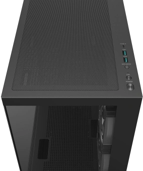 Корпус Deepcool CG380 3F черный без БП mATX 6x120mm 3x140mm 2xUSB3.0 audio bott PSU - купить недорого с доставкой в интернет-магазине