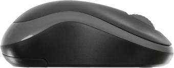 Мышь Logitech M185 серый/черный оптическая (1000dpi) беспроводная USB1.1 для ноутбука (2but) - купить недорого с доставкой в интернет-магазине