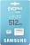 Флеш карта microSDXC 512GB Samsung MB-MC512SA EVO Plus + adapter