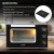 Мини-печь Hyundai MIO-HY093 28л. 1600Вт черный - купить недорого с доставкой в интернет-магазине