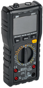 Мультиметр IEK ARMA2L 5 DM3C цифровой черный (A2L5-DM13-03) - купить недорого с доставкой в интернет-магазине
