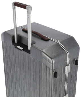 Чемодан Piquadro PQ LM (BV4427PQLM/NCU) 46x68x26.5см 69л. 4.68кг. поликарбонат/натур.кожа темно-серый - купить недорого с доставкой в интернет-магазине