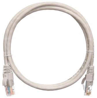 Патч-корд NTSS NTSS-PC-PM-UTP-RJ45-5e-3.0-LSZH-GY U/UTP RJ-45 мод.-RJ-45 мод. кат.5E 3м серый LSZH - купить недорого с доставкой в интернет-магазине