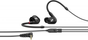 Наушники вкладыши Sennheiser IE 100 Pro 1.3м черный проводные в ушной раковине (508940) - купить недорого с доставкой в интернет-магазине