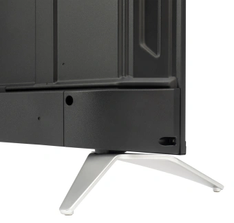 Телевизор QLED Hyundai 50" H-LED50QBU7500 Android TV Frameless черный/серебристый 4K Ultra HD 60Hz DVB-T DVB-T2 DVB-C DVB-S DVB-S2 USB WiFi Smart TV - купить недорого с доставкой в интернет-магазине