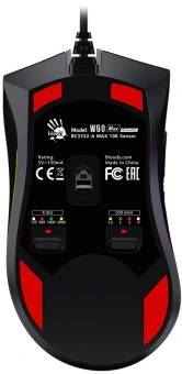 Мышь A4Tech Bloody W90 Max черный оптическая 10000dpi USB 7but (W90 MAX ( STONE BLACK)) - купить недорого с доставкой в интернет-магазине