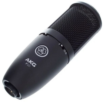 Микрофон проводной AKG P120 черный - купить недорого с доставкой в интернет-магазине