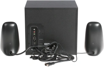 Колонки Logitech Z623 2.1 черный 200Вт - купить недорого с доставкой в интернет-магазине