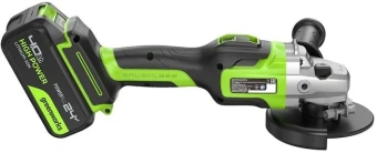 Углошлифовальная машина Greenworks GD24AG 754Вт 10500об/мин рез.шпин.:M14 d=125мм (3200207CUB) - купить недорого с доставкой в интернет-магазине