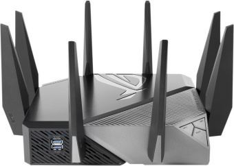 Роутер беспроводной Asus GT-AXE11000 AXE11000 100/1000/2500BASE-T черный - купить недорого с доставкой в интернет-магазине