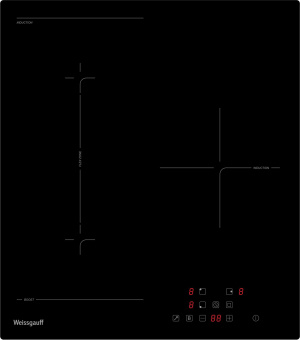 Индукционная варочная поверхность Weissgauff HI 430 BFZ черный - купить недорого с доставкой в интернет-магазине
