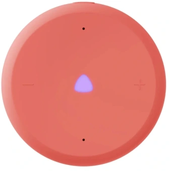 Умная колонка Yandex Станция Лайт 2 без часов Алиса coral 6W 1.0 BT/Wi-Fi 10м (YNDX-00028ORG) - купить недорого с доставкой в интернет-магазине