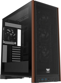 Корпус Thermaltake S370 WS черный без БП E-ATX 2xUSB3.0 audio bott PSU - купить недорого с доставкой в интернет-магазине