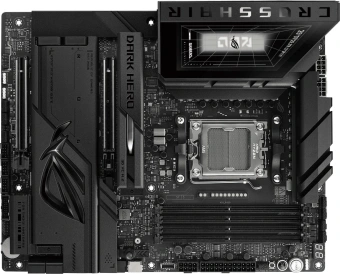 Материнская плата Asus ROG CROSSHAIR X870E DARK HERO Socket AM5 AMD X870E 4xDDR5 ATX AC`97 8ch(7.1) 1 x 10Gigabit + 1 x 5Gigabit RAID+HDMI - купить недорого с доставкой в интернет-магазине