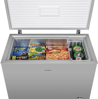 Морозильный ларь Maunfeld MFL200GR серый - купить недорого с доставкой в интернет-магазине
