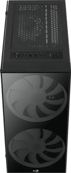 Корпус Aerocool Python-G-BK-v1 черный без БП ATX 5x120mm 2x140mm 2xUSB2.0 1xUSB3.0 audio bott PSU - купить недорого с доставкой в интернет-магазине