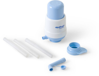 Помпа для 19л бутыли Hotfrost A6 механический голубой/серый картон - купить недорого с доставкой в интернет-магазине