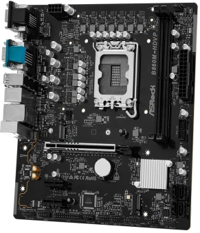 Материнская плата Asrock B860M-HDVP Soc-1851 Intel B860 2xDDR5 mATX AC`97 8ch(7.1) 2.5Gg RAID+VGA+DVI+HDMI+DP - купить недорого с доставкой в интернет-магазине