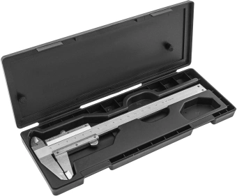 Штангенциркуль нониусный Matrix 316315 серый пластиковый футляр - купить недорого с доставкой в интернет-магазине