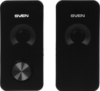 Колонки Sven 335 2.0 черный 6Вт - купить недорого с доставкой в интернет-магазине