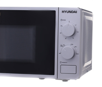 Микроволновая Печь Hyundai HYM-M2001 20л. 700Вт серебристый/черный - купить недорого с доставкой в интернет-магазине