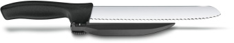 Нож кухонный Victorinox Swissclassic DUX-MESSER (6.8663.21) стальной лезв.210мм черный - купить недорого с доставкой в интернет-магазине
