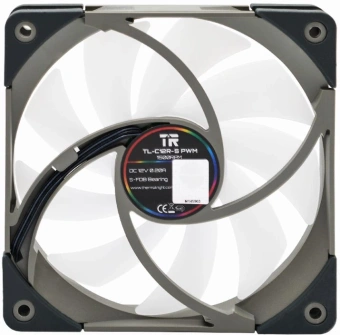 Вентилятор для корпуса Thermalright TL-C12R-S Reverse ARGB 120х120x25 черный 4-pin 25.6дБ Ret - купить недорого с доставкой в интернет-магазине