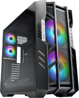 Корпус Cooler Master HAF700 черный без БП E-ATX 5x120mm 4x200mm 4xUSB3.0 audio bott PSU - купить недорого с доставкой в интернет-магазине