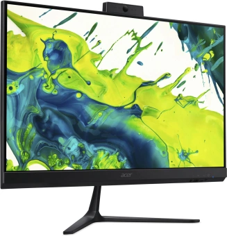Моноблок Acer Aspire C24-2G 23.8" Full HD Ryzen 5 7430U (2.3) 16Gb SSD512Gb RGr Eshell GbitEth WiFi BT 65W клавиатура мышь Cam черный 1920x1080 - купить недорого с доставкой в интернет-магазине