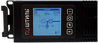 Источник бесперебойного питания Штиль STR STR1102SL 1800Вт 2000ВА черный - купить недорого с доставкой в интернет-магазине
