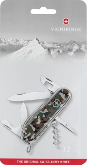 Нож перочинный Victorinox Spartan (1.3603.94B1) 91мм 12функц. камуфляж блистер - купить недорого с доставкой в интернет-магазине