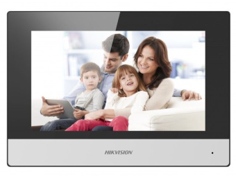 Видеодомофон Hikvision DS-KH6320-WTE1 белый - купить недорого с доставкой в интернет-магазине