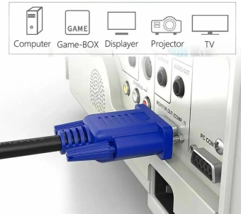 Кабель Premier 5-960B VGA (m) VGA (m) 1.5м (5-960B 1.5) феррит.кольца черный - купить недорого с доставкой в интернет-магазине