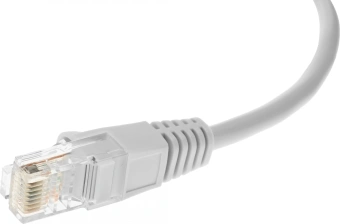 Патч-корд cat.5E stranded molded 0.5м серый RJ-45 (m)-RJ-45 (m) - купить недорого с доставкой в интернет-магазине
