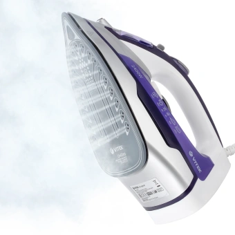 Утюг Vitek VT-1257 2400Вт фиолетовый - купить недорого с доставкой в интернет-магазине