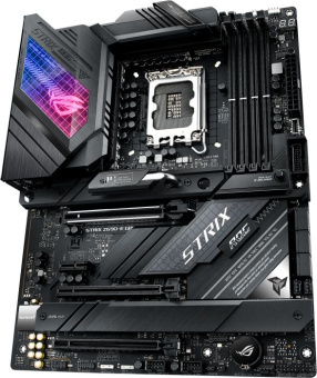 Материнская плата Asus ROG STRIX Z690-E GAMING WIFI Soc-1700 Intel Z690 4xDDR5 ATX AC`97 8ch(7.1) 2.5Gg RAID+HDMI+DP - купить недорого с доставкой в интернет-магазине
