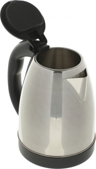 Чайник электрический Supra KES-1801S 1.8л. 1500Вт серебристый/черный корпус: металл/пластик - купить недорого с доставкой в интернет-магазине