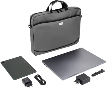 Сумка для ноутбука 17.3" Digma W-211 серый полиэстер (W211GBK) - купить недорого с доставкой в интернет-магазине