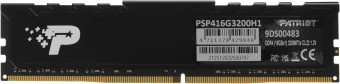 Память DDR4 16GB 3200MHz Patriot PSP416G3200H1 Signature Premium RTL PC4-25600 CL22 DIMM 288-pin 1.2В dual rank с радиатором Ret - купить недорого с доставкой в интернет-магазине