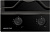 Газовая варочная поверхность Hiberg VM 6021 B черный