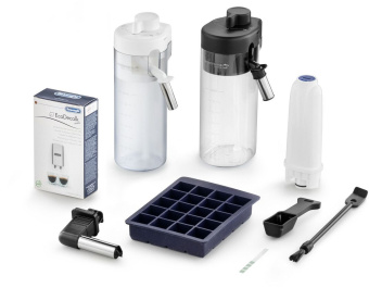 Кофемашина Delonghi Eletta Explore ECAM450.55.S 1450Вт серебристый/черный - купить недорого с доставкой в интернет-магазине