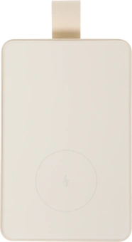 Мобильный аккумулятор Xiaomi BHR9074GL 6000mAh Qi 15W 2.4A USB-C беспров.зар. бежевый - купить недорого с доставкой в интернет-магазине