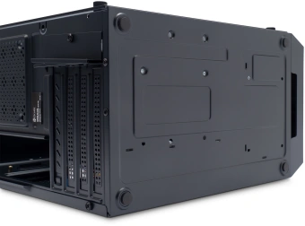 Корпус Оклик OCC-MN301 черный без БП mATX 1x80mm 2x120mm 1xUSB2.0 1xUSB3.0 audio - купить недорого с доставкой в интернет-магазине